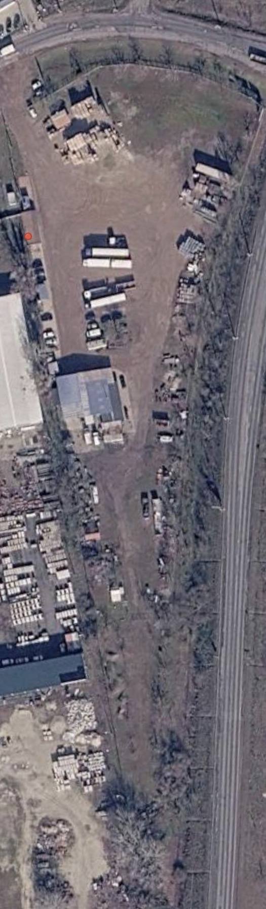 Aerial photo of the site